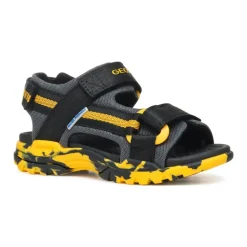 Sandales Noires Enfants Style Borealis