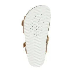 Sandales roses dorées pour filles