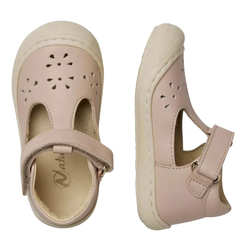 Sandales semi-fermées en cuir INDIS