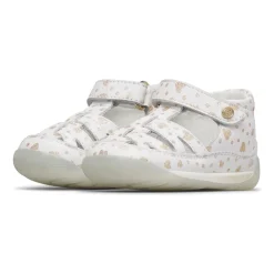 Sandales semi-fermées en cuir MIPOS