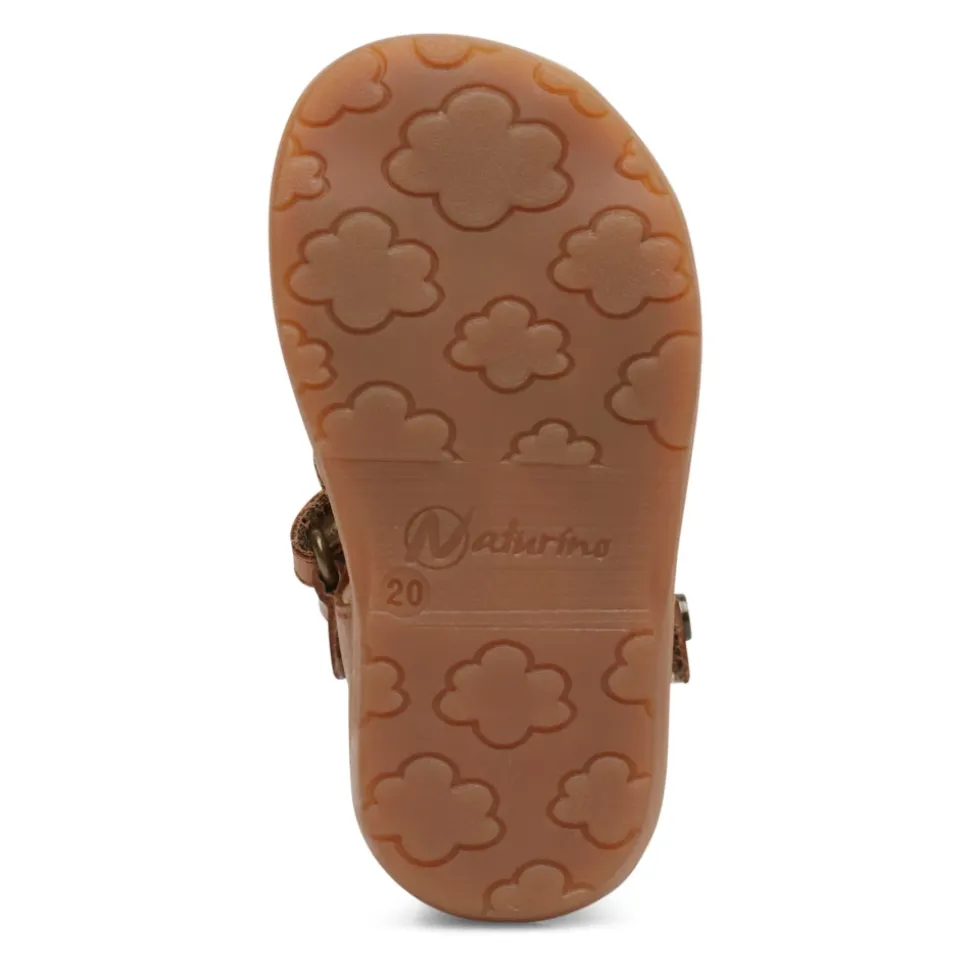 Sandales semi-ouvertes en cuir ZAFFIRO