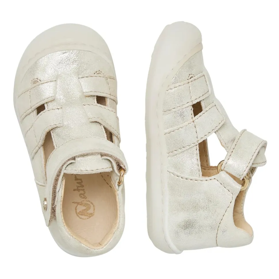 Sandales semi-ouvertes en cuir BEDE