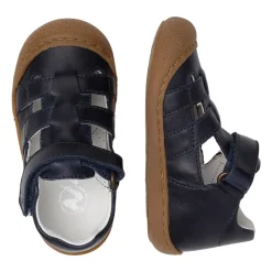 Sandales semi-ouvertes en cuir BEDE