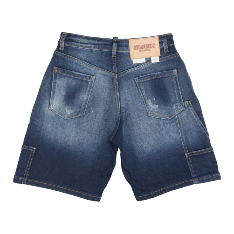 Short en jean cinq poches