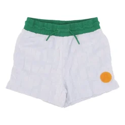 Short Fille en Chenille avec Taille Élastique
