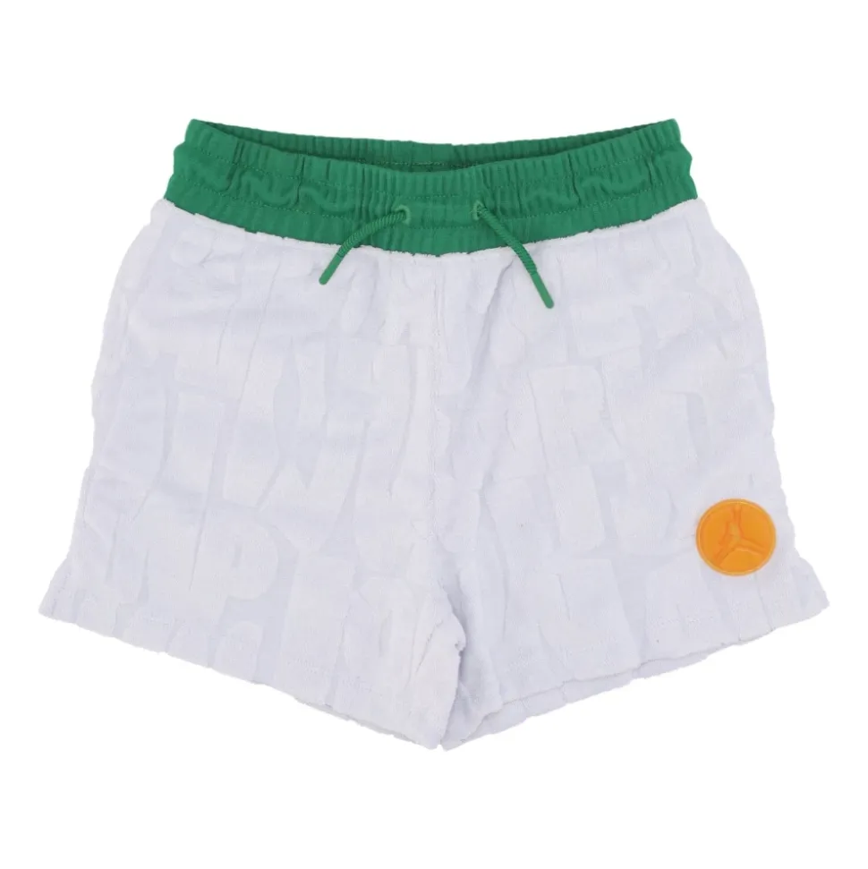 Short Fille en Chenille avec Taille Élastique