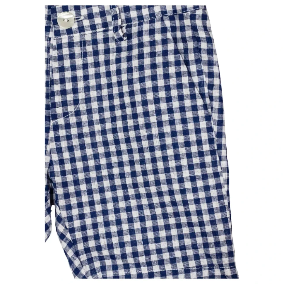 Shorts Bermuda à carreaux