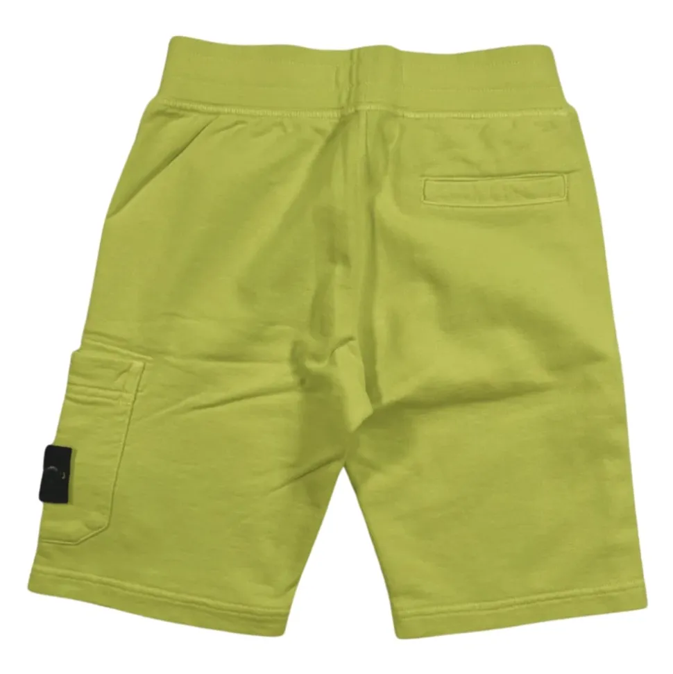 Shorts Bermuda lime avec poches