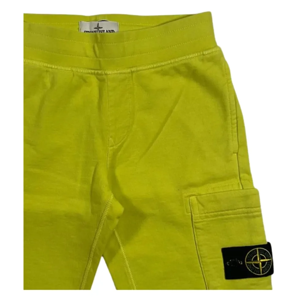 Shorts Bermuda lime avec poches