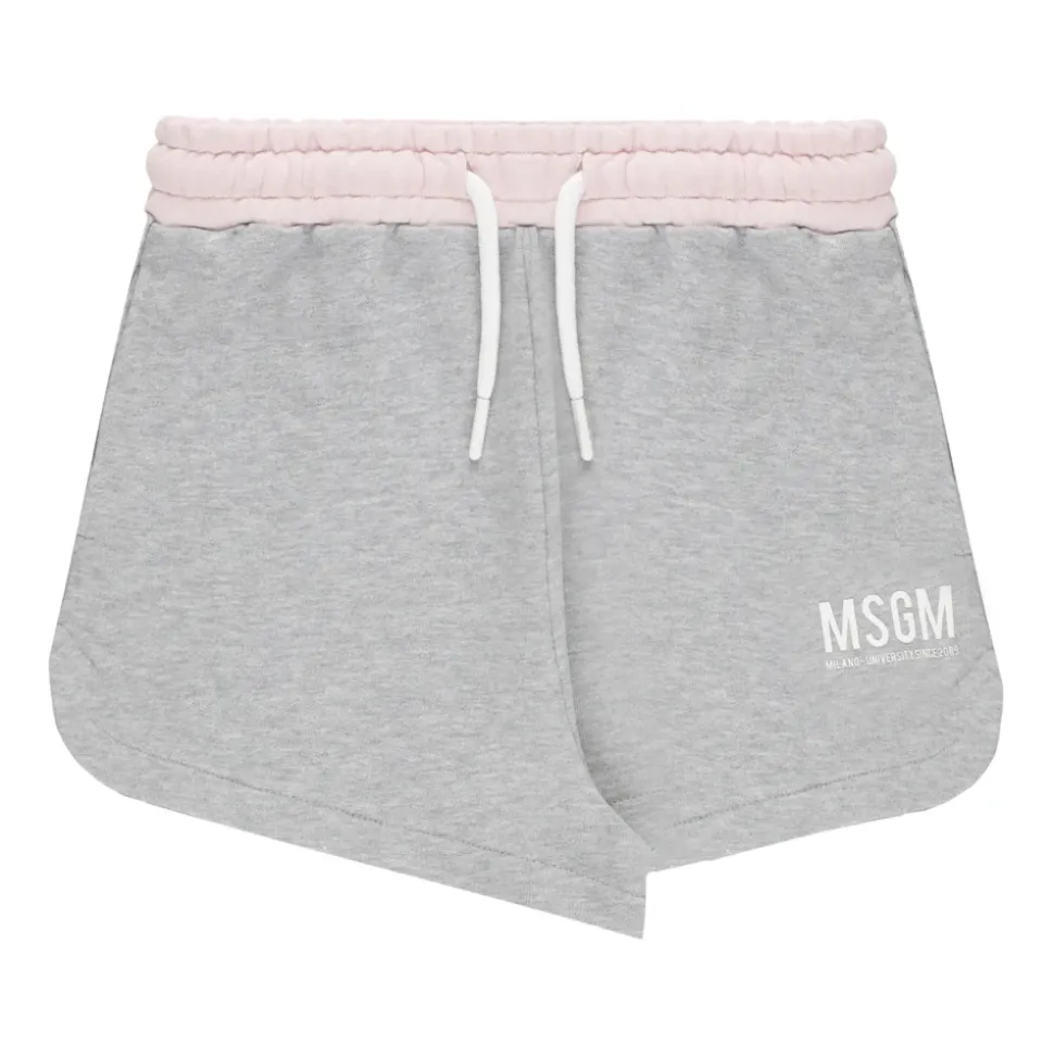 Shorts en coton avec logo