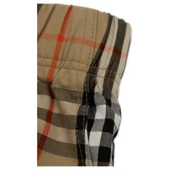 Shorts en coton à carreaux