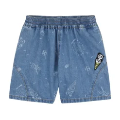 Shorts en jean imprimés
