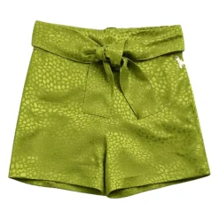 Shorts en tissu jacquard