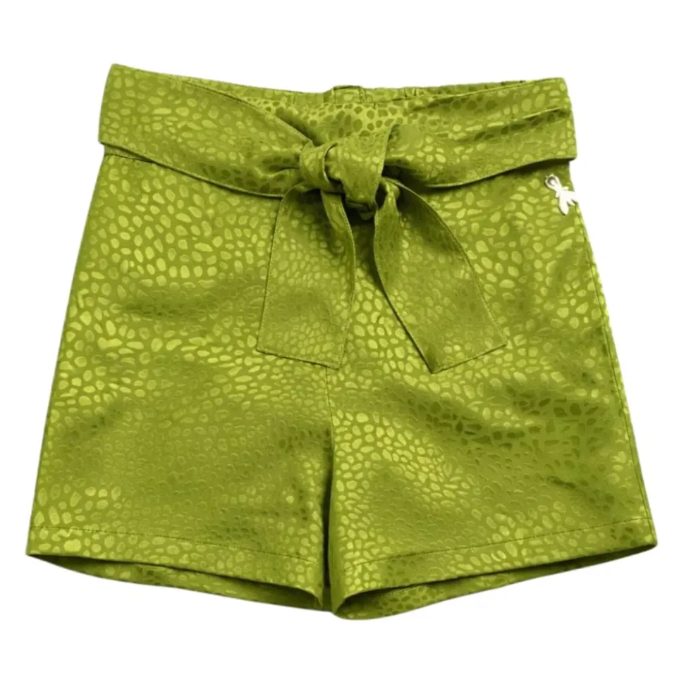 Shorts en tissu jacquard
