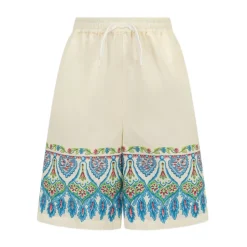 Shorts à imprimé cachemire