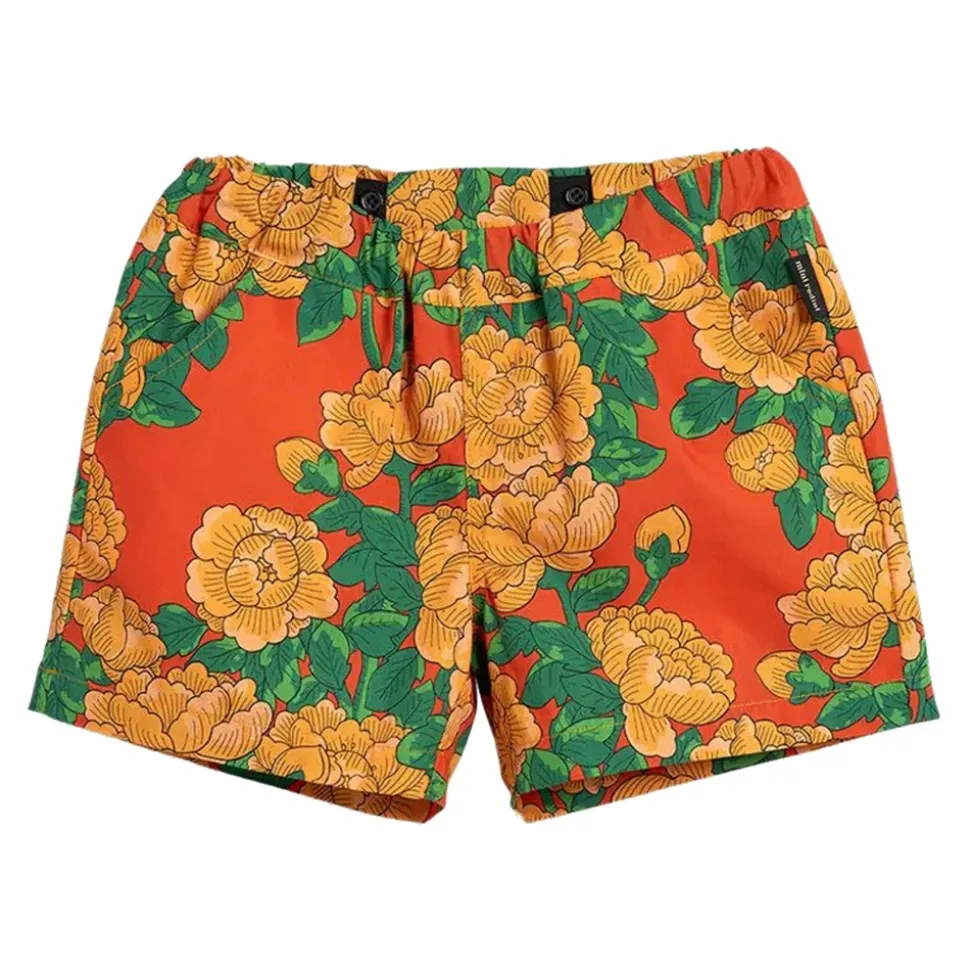 Shorts à Imprimé Floral