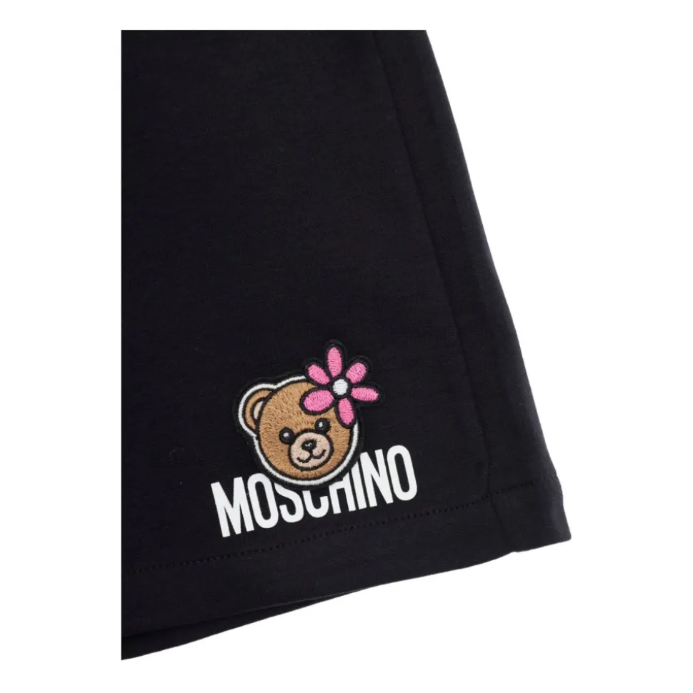 Shorts à logo brodé