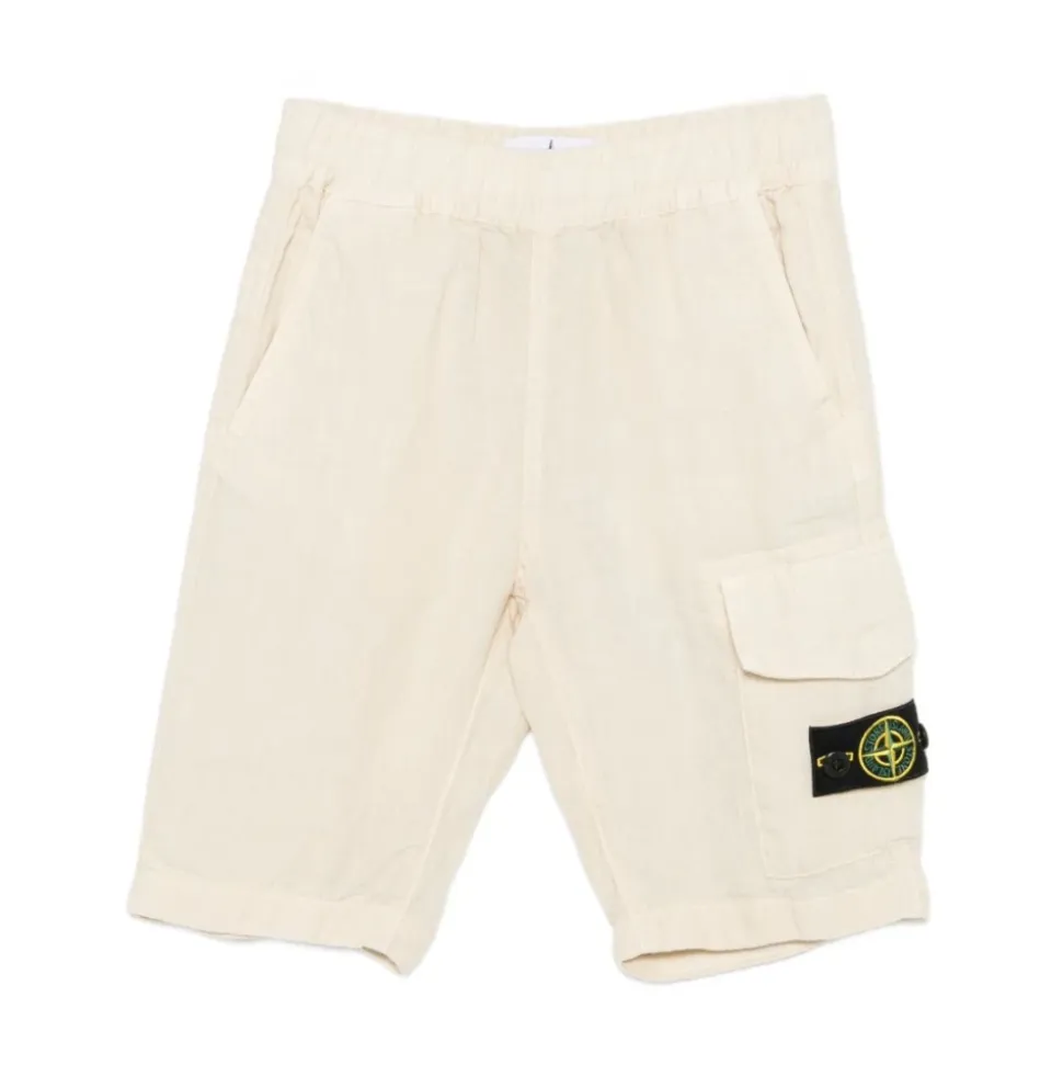 Shorts à poches plaquées