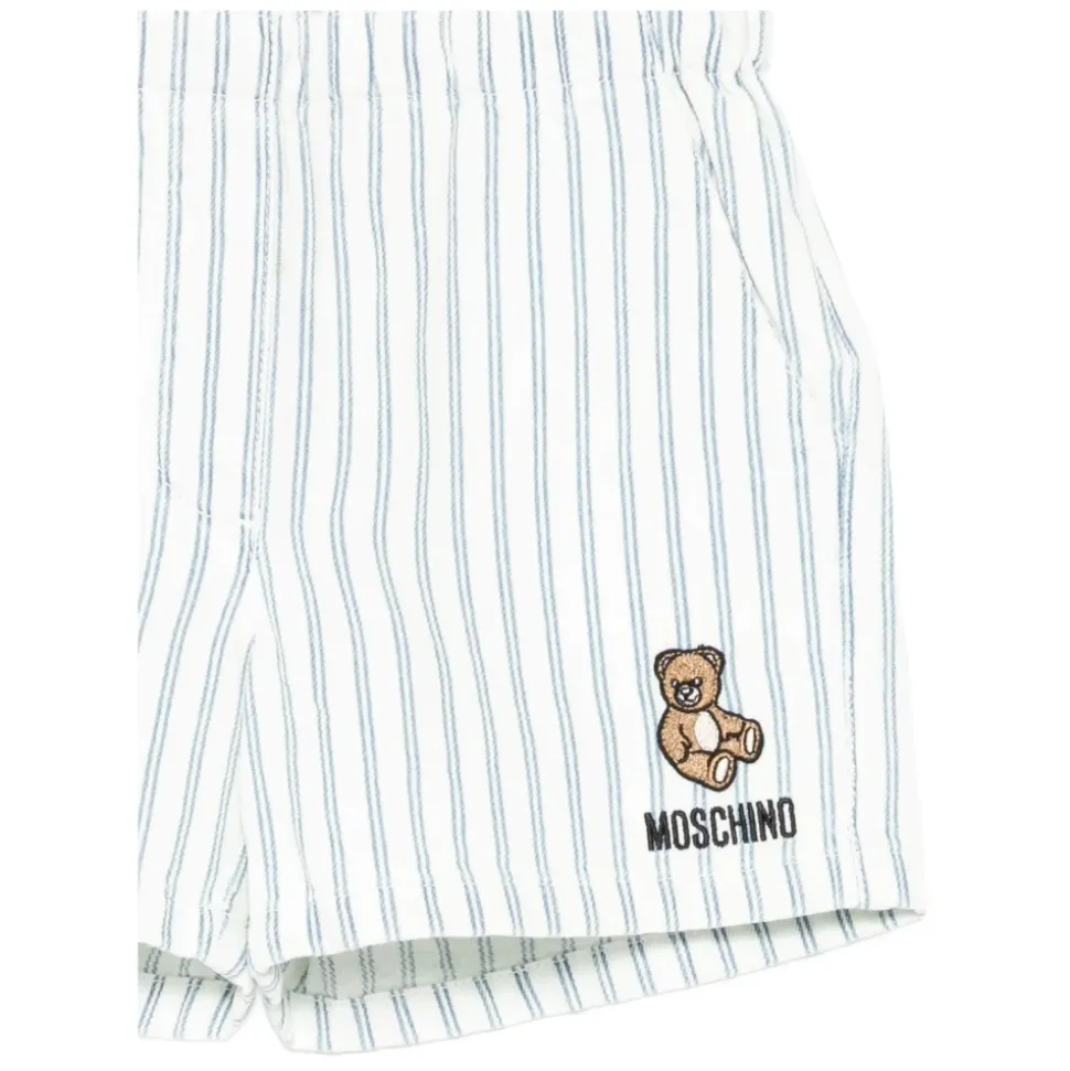 Shorts à rayures verticales