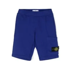 Shorts Texture Jersey Bleu Royal