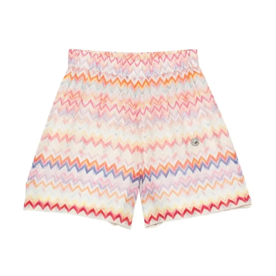 Shorts Zigzag en Viscose