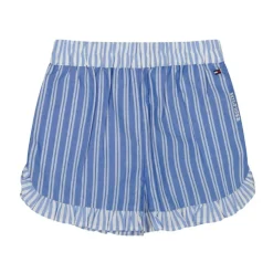 Short à Volants Rayé