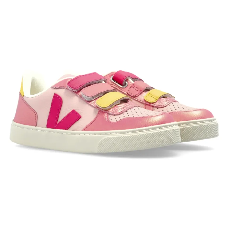 Small V-10 Leather Sneakers