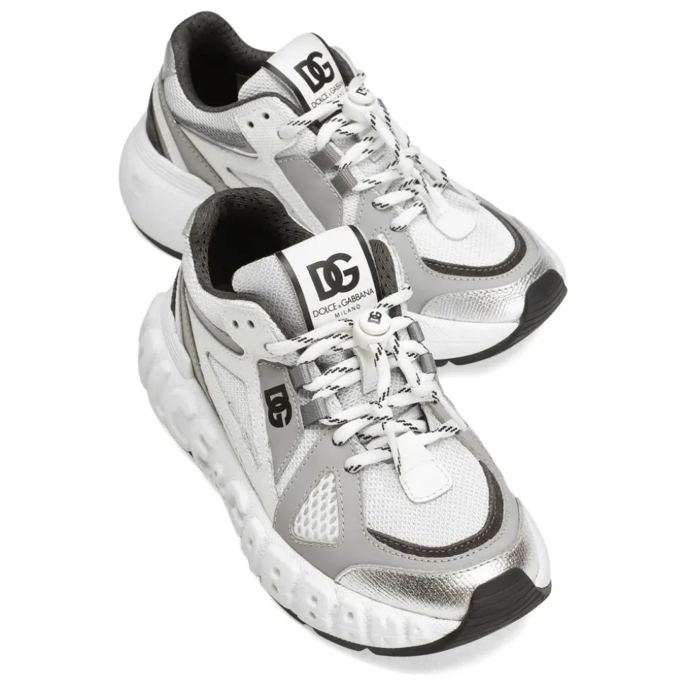 Sneaker Basse Gris/Blanc