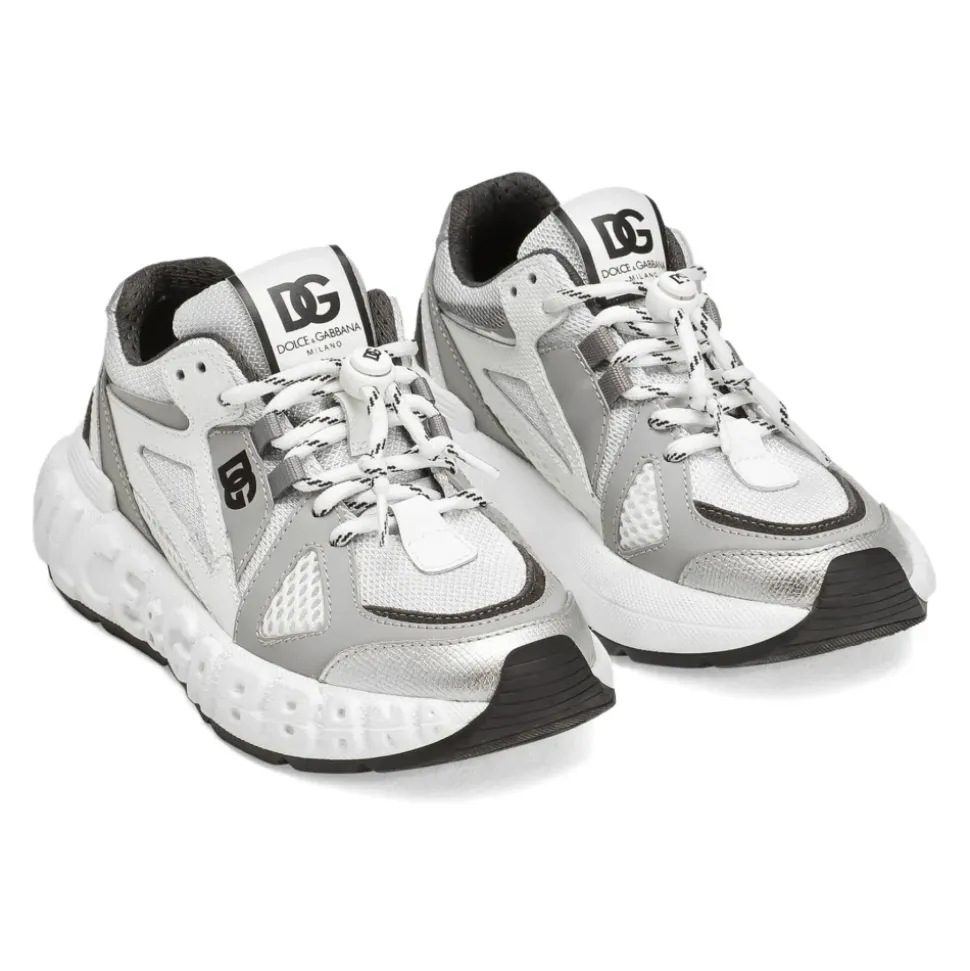 Sneaker Basse Gris/Blanc