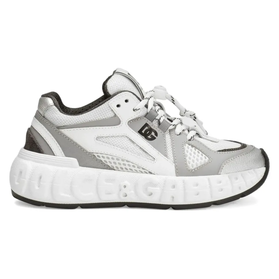 Sneaker Basse Gris/Blanc