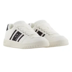 Sneakers à bandes contrastantes