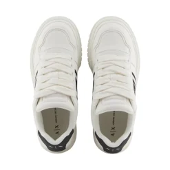Sneakers à bandes contrastantes