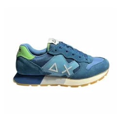 Sneakers Basses Bleues