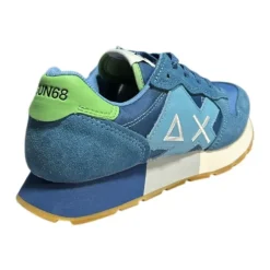 Sneakers Basses Bleues