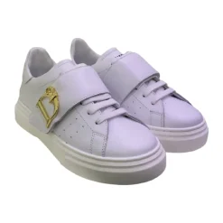 Sneakers blanches basses pour enfants