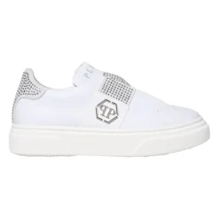 Sneakers blanches basses pour enfants