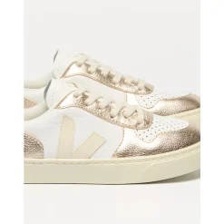 Sneakers Blanches Calcarie Platine V-10