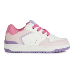 Sneakers Blanc Rose Enfants