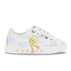Sneakers en cuir imprimé