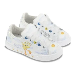 Sneakers en cuir imprimé