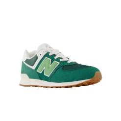 Sneakers en maille et cuir