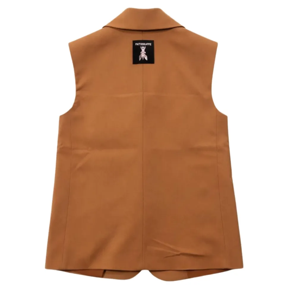 Stretch Crepe Vest