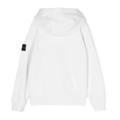 Sweat à Capuche en Coton avec Badge Boussole
