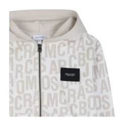 Sweat à capuche zippé Monogram