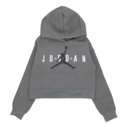 Sweat Léger à Capuche Gris Fumé