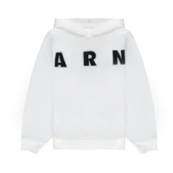 Sweatshirt à capuche avec écusson brodé