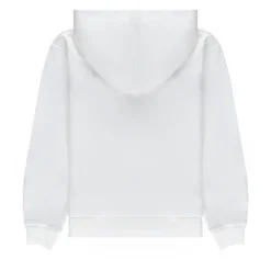 Sweatshirt à capuche avec écusson brodé