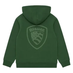 Sweatshirt à capuche avec logo brodé