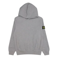 Sweatshirt à capuche avec poche kangourou et détails côtelés