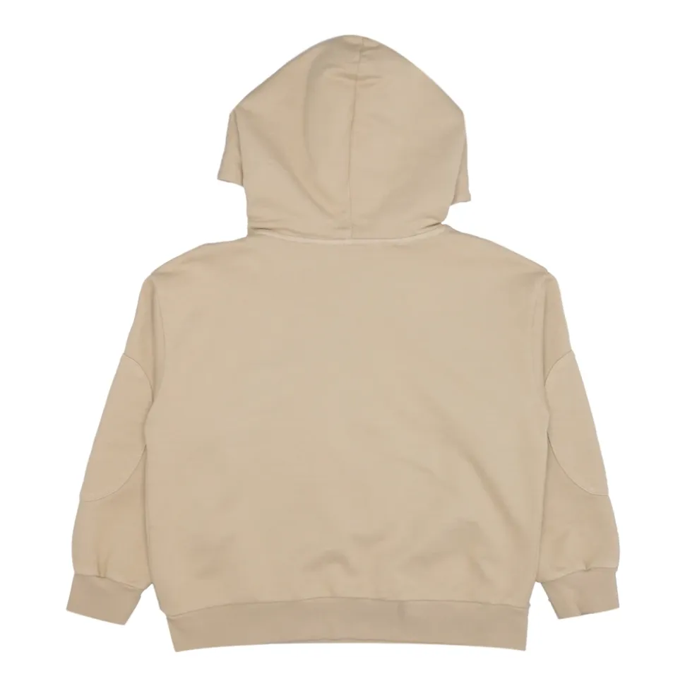 Sweatshirt à capuche coupe droite